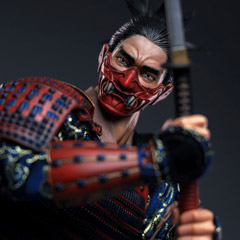 【EdStar】ESS-005 1/6 Twelve Ghosts Samurai - Thunder 十二鬼衆 ゴースト・サムライ サンダー 侍 雷 1/6スケールフィギュア