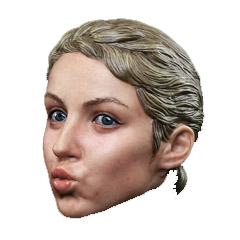 【Facepoolfigure】FP-H-003 1/6スケール 女性ヘッド