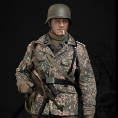 【Facepoolfigure】FP015A 1/6 1st SS Panzer Division Kampfgruppe Hansen 1944 Ardennes Squad leader WW2ドイツ軍 第1装甲師団
