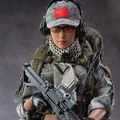 【FLAGSET】FS-73052 Shock Worker 軍魂 女性スナイパー 狙撃者 却月 1/6スケール女性ドールフィギュア
