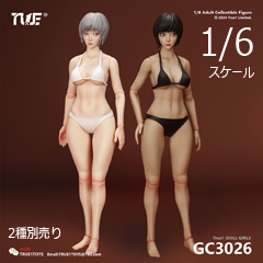 【True1Toys】GC3026 1/6 Scale Jointed Female Doll Basic Set ガールボディ 眼球可動ヘッドつき