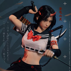 【GDTOYS】GD97011A 1/6 GHOST GIRL 第二弾 鬼姫 ゴーストガール 蒼鬼由美 1/6スケール女性ドールフィギュア