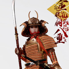【IQO MODEL】91005B 1/6 武田信玄側室 八重 金塗切付小札二枚胴 DXアディショナル版 1/6スケール女性フィギュア