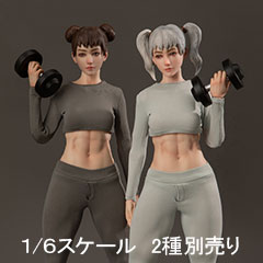 【True1Toys】JC2131 Sporty Girl ZARA  スポーティーガール ザラ 1/6スケール 女性フィギュア