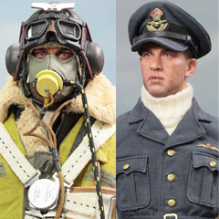 【DID】K80187 WW2 British Pilot Squadron Leader - Tom 第二次世界大戦 イギリス空軍 パイロット 中隊長 トム