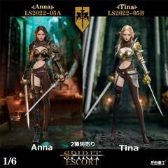 【龍山重工】LS2022-05A/B 1/6 The First Bullet Of The Elf Guard Anna/Tina エルフ・ガード アンナ/ティナ