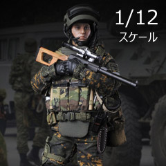 【crazyfigure】LW009 1/12 Russian alpha special forces sniper
