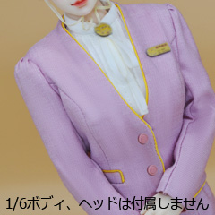 【CUKE TOYS】MA-031 The Flight Attendant Set J 航空 キャビンアテンダント CA 制服 1/6スケール 女性コスチューム セット