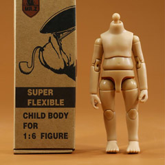 【MR.Z】CBSF-01 1/6 Child Body Super Flexible 汎用 子供素体 1/6スケール 少年 男性ボディ素体