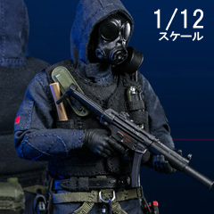 【DAM】PES001 1/12 POCKET ELITE SERIES: SAS CRW Assaulter イギリス陸軍特殊空挺部隊 アサルター 1/12スケールフィギュア