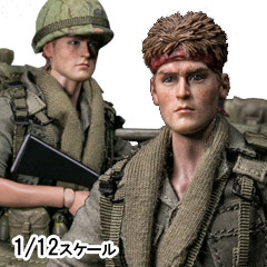 【DAM】PES004 1/12 ARMY 25th Infantry Division Private ベトナム戦争 アメリカ陸軍 第25歩兵師団 二等兵 1/12スケールフィギュア