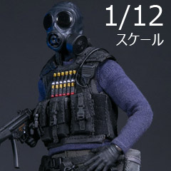 【DAM】PES008 1/12 POCKET ELITE SERIES: HONGKONG SDU (SAM SIR) 香港警務処 香港警察 特別任務連 飛虎隊 1/12スケールフィギュア