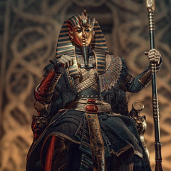 【TBLeague】TBリーグ PL2021-178A 1/6 Pharaoh Tutankhamun BLACK 古代エジプト第18王朝ファラオ ツタンカーメン ブラック版