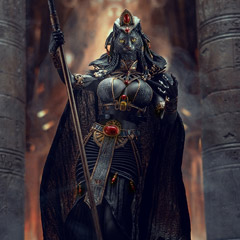 【TBLeague】TBリーグ PL2021-181A 1/6 Bastet, The Cat Goddess-Black 1/6 Scale Action Figure