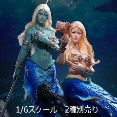 【TBLeague】TBリーグ PL2024-225 A/B 1/6 Mermaid 人魚 マーメイド 1/6スケール シームレス女性ボディフィギュア