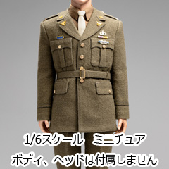 【POPtoys】X40 Men’s Captain Uniform Suit REMAKE アメリカ軍制服 男性用スーツ 1/6スケール男性フィギュア用コスチューム