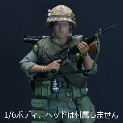 【QORANGE QOTOYS】QOM-1045 1/6 Vietnam War United States Marine Corps in Hue 1968 ベトナム戦争 アメリカ海兵隊 フエ 1968