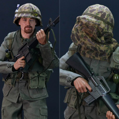【QORANGE QOTOYS】QOM-1046 1/6 Vietnam War U.S. Army Hospital Corpsman in Hue 1968 ベトナム戦争 アメリカ陸軍 衛生兵 フエ 1968