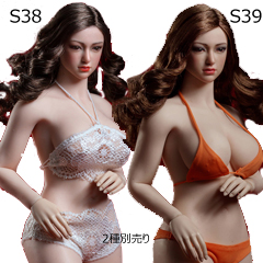 【TBLeague】Female Super Flexible Seamless Bodies head sculpt included PLLB2020-S38 (pale) S39 (suntan)