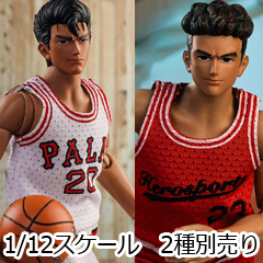 【DID】SF80006W/R 1/12 Palm Simple Fun Series - The Basketball Player White Team/Red Team バスケットボール選手 男性ボディ素体