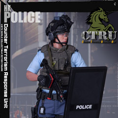 【Soldier Story】SS115 1/6 HK POLICE CTRU (Assault Team) 香港警察 反恐特勤隊 1/6スケールミリタリーフィギュア