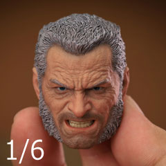 【Soosootoys】SSH-003 1/6 old man head オールドマン ヘッド 1/6スケール 男性ヘッド&Tシャツ