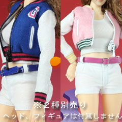 【SUPERDUCK】C002 A B 1/6スケール 女性コスチュームセット