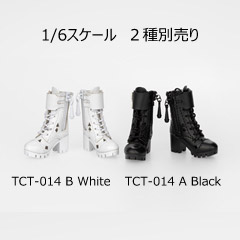 【TOYSCENTRE】TCT-014 AB Women's boots 女性ドール用ブーツ 1/6スケール 女性用シューズ