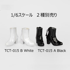 【TOYSCENTRE】TCT-015 AB Women's boots 女性ドール用ブーツ 1/6スケール 女性用シューズ