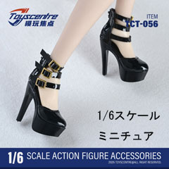 【TOYSCENTRE】TCT-056 Felame High Heel 女性ドール用ハイヒール 1/6スケール 女性用シューズ