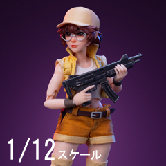 【Tunshi Studio】TS-006 SNK METAL SLUG Ⅲ FIOLINA GERMI メタルスラッグ3 フィオリーナ・ジェルミ 1/12スケールアクションフィギュア