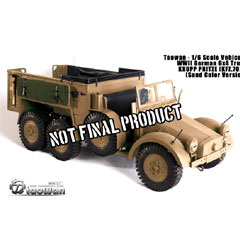 【トゥワン】TAOWAN- 1/6 Scale Vehicule:WWII German 6x4 Truck KRUPP PRITZE (KFZ.70) 6(Sand Color Version)