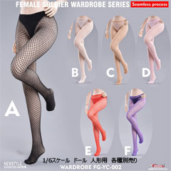 【FireGirlToys】FG-YC-002 1/6 Seamless Pantyhose ストッキング 1/6スケール 女性ドール用コスチューム