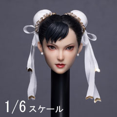 【Z6TOYS】 ZC020 1/6 Movable Eye Beauty Headsculpt アジア系格闘家女性 1/6スケール 眼球可動 女性ヘッド