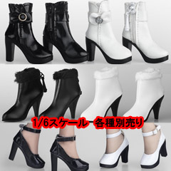 【ZYTOYS】ZY1011 ZY1012 ZY1013 ハイヒール＆ショートブーツ 1/6スケール 女性用シューズ