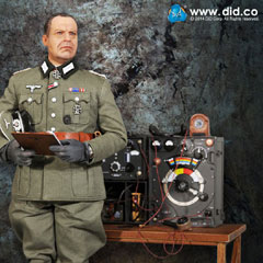 【DID】D80096 WH (Infantry) Major Achbach German communications Set1 ドイツ軍 通信部隊 大佐 アッハバッハ