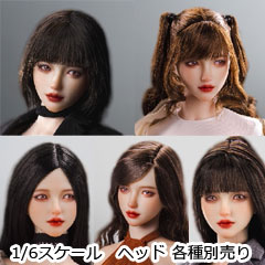 【i8TOYS】i8-H006 A B C D E The Shadow of Your Heart 影 眼球可動 1/6スケール 植毛 女性ヘッド