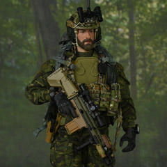 【EASY&SIMPLE】26042R Army Special Forces Sniper Tropic Version 1/6スケールミリタリーフィギュア