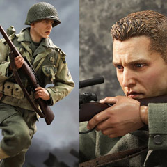 【DID】A80144 WW2 US 2nd Ranger Battalion Series 4 - Private Jackson アメリカ陸軍 第2レンジャー大隊 ジャクソン二等兵