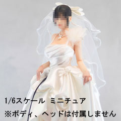 【CUKE TOYS】CT-WD-A Wedding Dress ウエディングドレス 1/6スケール 女性コスチューム