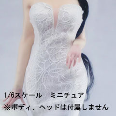 【CUKE TOYS】CT-WD-C Wedding Dress ウエディングドレス 1/6スケール 女性コスチューム