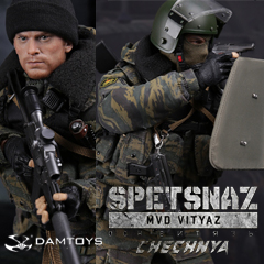 【DAM】No.78028 ELITE SERIES SPETSNAZ MVD OSN VITYAZ IN CHECHNYA スペツナズ in チェチェン 1/6フィギュア
