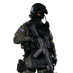 【DAM】No.78058 1/6 RUSSIAN SPETSNAZ MVD - SOBR LYNX 1/6フィギュア