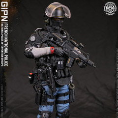 【DAM】No.78076 1/6 FRENCH NATIONAL POLICE INTERVENTION GROUPS GIPN IN MARSEILLE フランス国家警察介入部隊 マルセイユ