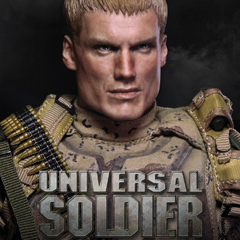 【DAMxBlitzway】DMS001 ユニバーサル・ソルジャー アンドリュー・スコット ドルフ・ラングレン1/6フィギュア