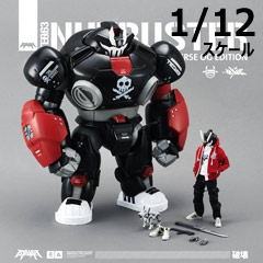【Quiccs X Devil Toys】NB001 1:12 NEW BULLETPUNK UNIVERSE OG EDITION NUTBUSTER ＆ OG Red TEQ63 Figure SET