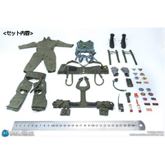 【DID】E60081 1/6 U.S. F-14 Pilot Accessory Set F-14トムキャット パイロット 装備 衣装セット