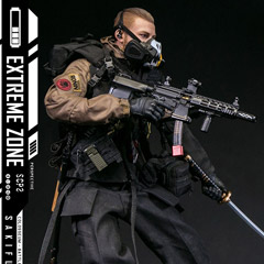 【DAM】EBS001 EXTREMEZONE Samurai SAKIFUJI CRAIG エクストリームゾーン サムライ 崎藤クレイグ 1/6スケール男性フィギュア
