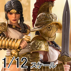 【FANGCUN Studio】Warhorse Studio FC-001A 1/12 War Hero - Achiria 女剣闘士 グラディエーター アチャリヤ
