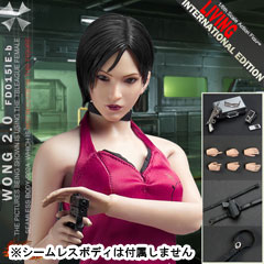 【HotHeart】FD015IEB 1/6 Zombie Killer Woman Spy Wong 2.0 INTERNATIONAL EDITION Deluxe ゾンビキラー 1/6スケール女性フィギュア